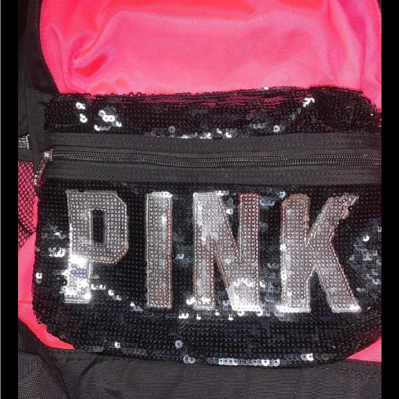 NEW PINK LOGO BLING CAMPUS BACKPACK
LIMITED EDITION - Picture 6 of 7
